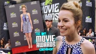 Bridgit Mendler Interview  2013 MTV Movie Awards [upl. by Ahseena]