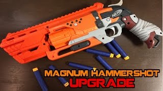 NERF Magnum Hammershot  Full Upgrades Installation  Walcom S7 [upl. by Uile]