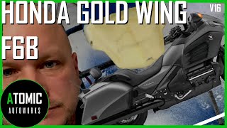 How to modify a Honda F6B Gold Wing motorcycle seat [upl. by Idissak]