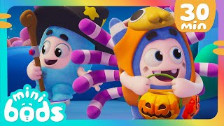 Caça aos Doces de Halloween 🍬  30 MINUTOS DE MINIBODS BRASIL 🤣  Desenhos Animados em Português [upl. by Ahsinrad]