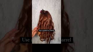 Hair Tips How to get the dreaming curls nadulahair hairtutorial haircurling wavyhair fyp [upl. by Domenico]