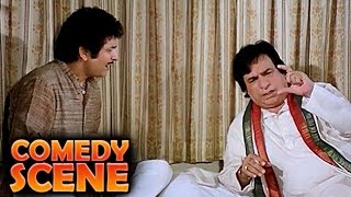 Kader Khan amp Asrani  Comedy Scene  Jawab Hum Denge  Jackie Shroff Shatrughan Sinha Sridevi  HD [upl. by Lehsreh677]