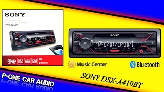 วิทยุรถยนต์ บลูทูธ Music Center SONY DSXA410BT [upl. by Nacul]