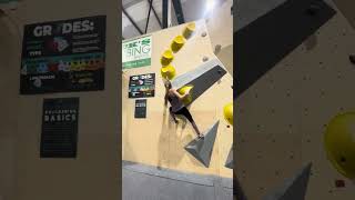 Always a fun bloc on this section of wall 🤩 climbing bouldering fyp [upl. by Gardner694]