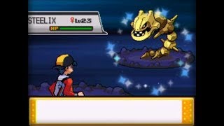 Live Shiny Steelix in Cliff Cave 51 Magnet Pull HeartGoldSoulSilver [upl. by Pentheam]