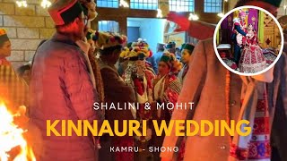 kinnauri wedding 😍 Shalini weds Mohit Kamru to Shong wedding Vlog kinnaur kinnaurwedding [upl. by Harriman340]