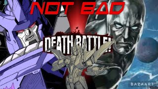 DEATHBATTLE REVIEW GALVATRON VS SILVER SURFER DEBATE [upl. by Verneuil455]