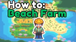 How To Organize and Profit on Beach Farm  Stardew Valley 16 [upl. by Maggio728]