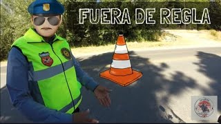 NOS PARA LA POLICIA 👮‍♀️ EN LA RUTA 40 VIAJE EN HONDA GLH 150 glh motoviajeros motovlog [upl. by Eelloh]