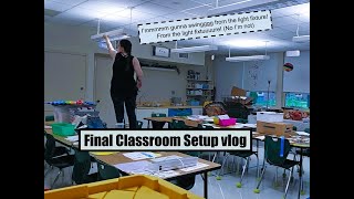 Elementary Art Teacher Classroom Setup 2024  2025  Final Big Day [upl. by Netsrejk]