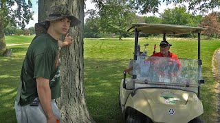 Air horn prank on golf course GONE WRONG [upl. by Tychonn]