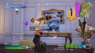 Fortnite PS4 GLITCH Gravity goes bust at RITZY RIVIERA zero build SOLO gameplay no commentary [upl. by Ebner420]