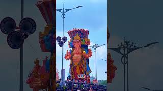 Khairatabad Ganesh Shobayatra 2024  khairatabadganeshnimarjanam ganesh love like waitferend [upl. by Nostrebor]