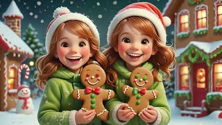 Gingerbread Friends  New Christmas Songs For Kids 2024 [upl. by Blayze]