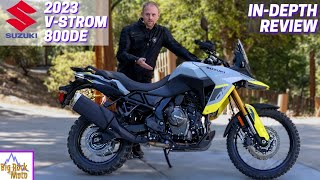 2023 Suzuki VStrom 800DE  Exceeding Expectations [upl. by Girardo]