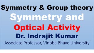 Symmetry and Group Theory Lecture  12 [upl. by Enaenaj]