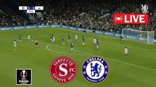 eFootball Pes 21 Gameplay  Servette vs Chelsea  Uefa Europa League Qualification 2024 [upl. by Annehsat62]