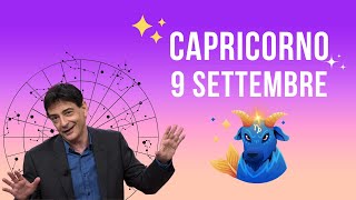 Capricorno ♑️ Loroscopo di Paolo Fox  9 Settembre 2024  Lunedì movimentata felice chi viaggia [upl. by Merv]