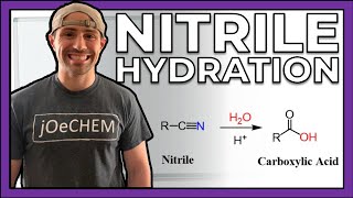 Hydrating Nitriles to Make Carboxylic Acids [upl. by Ylas]