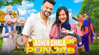 Asher chala BHAI se milne PUNJAB [upl. by Mairb]