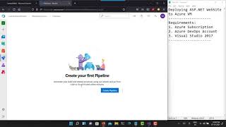 Azure Pipelines  Build and Deploy ASPNET Web Site to Azure VM [upl. by Abixah]