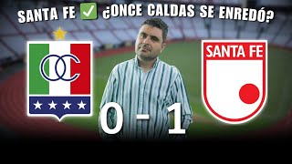 Once Caldas vs Santa Fe  Liga Dimayor 2024I  Resumen Goles y Táctica por Juan Felipe Cadavid [upl. by Ahsertal]