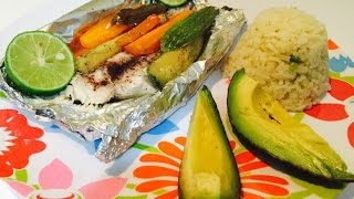 PESCADO AL VAPOR CON VERDURAS RECETA ECONÓMICA FÁCIL Y MUY RÁPIDO [upl. by Mensch859]