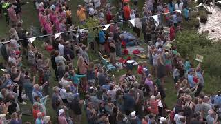 The 2023 Start of Canoeings Greatest Race The Consumers Energy AuSable River Canoe Marathon [upl. by Tade]