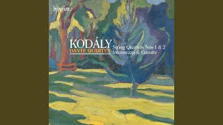 Kodály String Quartet No 2 Op 10 II Andante quasi recit [upl. by Eirene898]