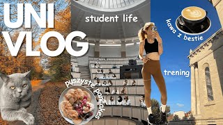 UNI VLOG 👩‍🎓  życie studenckie produktywność amp wegańskie jedzenie [upl. by Efar]