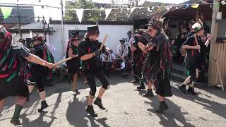 Styx of Stroud Border Morris dance ‘Just as the Tide was AFlowing’ at Bromyard Folk Festival 2023 [upl. by Ellerud]