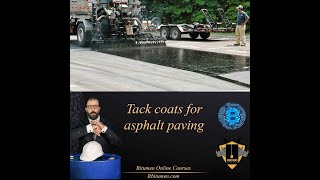 Tack coats for asphalt paving [upl. by Ssidnak454]