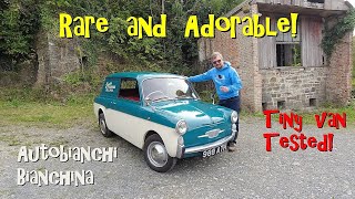 Rare and adorable Autobianchi Bianchina  Tiny van tested [upl. by Deeanne663]