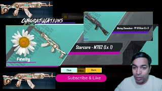 🌟 BGMI Starship Crate Opening Epic M762 and PP Bizon Skins Revealed 19000 UC Spent 🔥💎 [upl. by Neladgam]