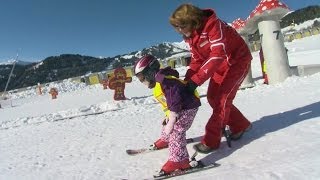 Kinderen leren skiën Nederlands [upl. by Aniahs467]