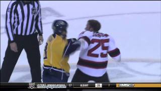 Cam Janssen vs Brian McGrattan Oct 15 2011 [upl. by Munn]