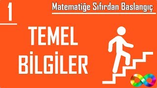 1 Temel Bilgiler Matematiğe Sıfırdan Başlangıç [upl. by Orihakat]