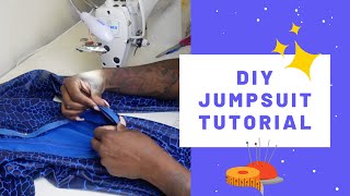 DIY Jumpsuit Start to Finish  How to Make a Jumpsuit [upl. by Anir]