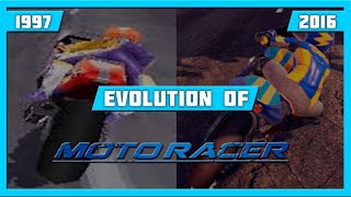 EVOLUTION OF MOTO RACER GAMES 19972016 [upl. by Frans]