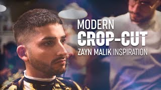 Modern Crop Haircut  Zayn Malik Hair Inspiration [upl. by Bandler]