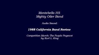 Montebello HS MOBAudio ClipsCA Band Review 87 88 89 90 [upl. by Tepper]