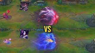 Coven Nami vs Splendid Staff Nami Skin Comparison  League of Legends [upl. by Dolph]