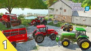 Starting The Most Relaxing Playthrough Ever  White Farm EP1  Farming Simulator 22 [upl. by Benoit]