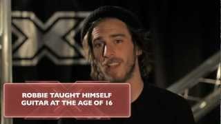 The X Factor UK 2012  Exclusive Backstage Interview with Robbie Hance [upl. by Caylor]