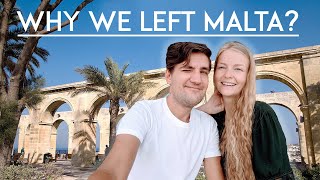 Why We Left Malta  Advice Before Moving to Malta [upl. by Kelby]