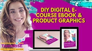 Create Your Own 3D Ebook  ECourse Product Cover Mockups  DIY ECourse Covers Builderall  Canva [upl. by Tiffanie]