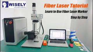 How to use fiber laser marking machine step by step  fiber laser tutorial [upl. by Lira]