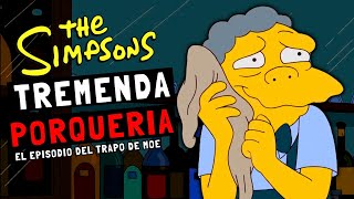 El NEFASTO Episodio del Trapo de Moe  Los Simpson [upl. by Lemhaj]