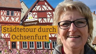 Städtetour durch Ochsenfurt am Main  Türme und Fachwerk  Gartenmoni unterwegs [upl. by Yrehc]