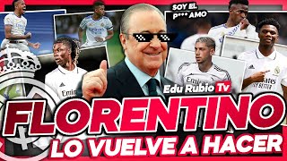 FLORENTINO PÉREZ FICHAJES REAL MADRID EL ARTE DE LA GESTIÓN DEPORTIVA realmadrid [upl. by Oinegue]